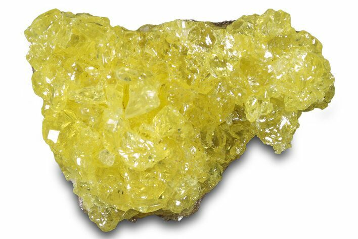 Bright-Yellow Sulfur Crystals - Bolivia #305276